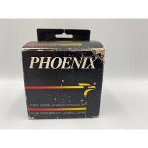 Phoenix AF 0.5X Wide Angle Hi-Mag Video Converter 46mm IN BOX WITH CASE